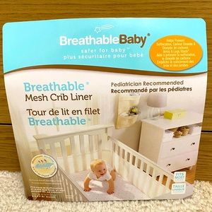 Breathable baby - breathable crib liner